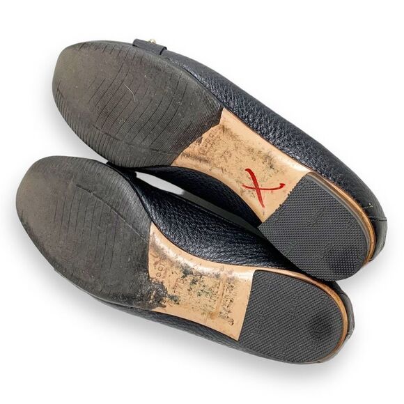 Gucci Classic Vintage Bamboo Horse Bit Black Leather Loafer Flats Women’s Size 7 - Picture 7 of 12